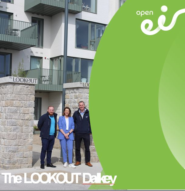 We are delighted to announce that we got the opportunity to deploy our full fibre gigabit network into a stunning new development in Dalkey called The LOOKOUT.Residents can now order super-fast reliable internet from any of our 29 retail service providers!#keepingirelandconnected