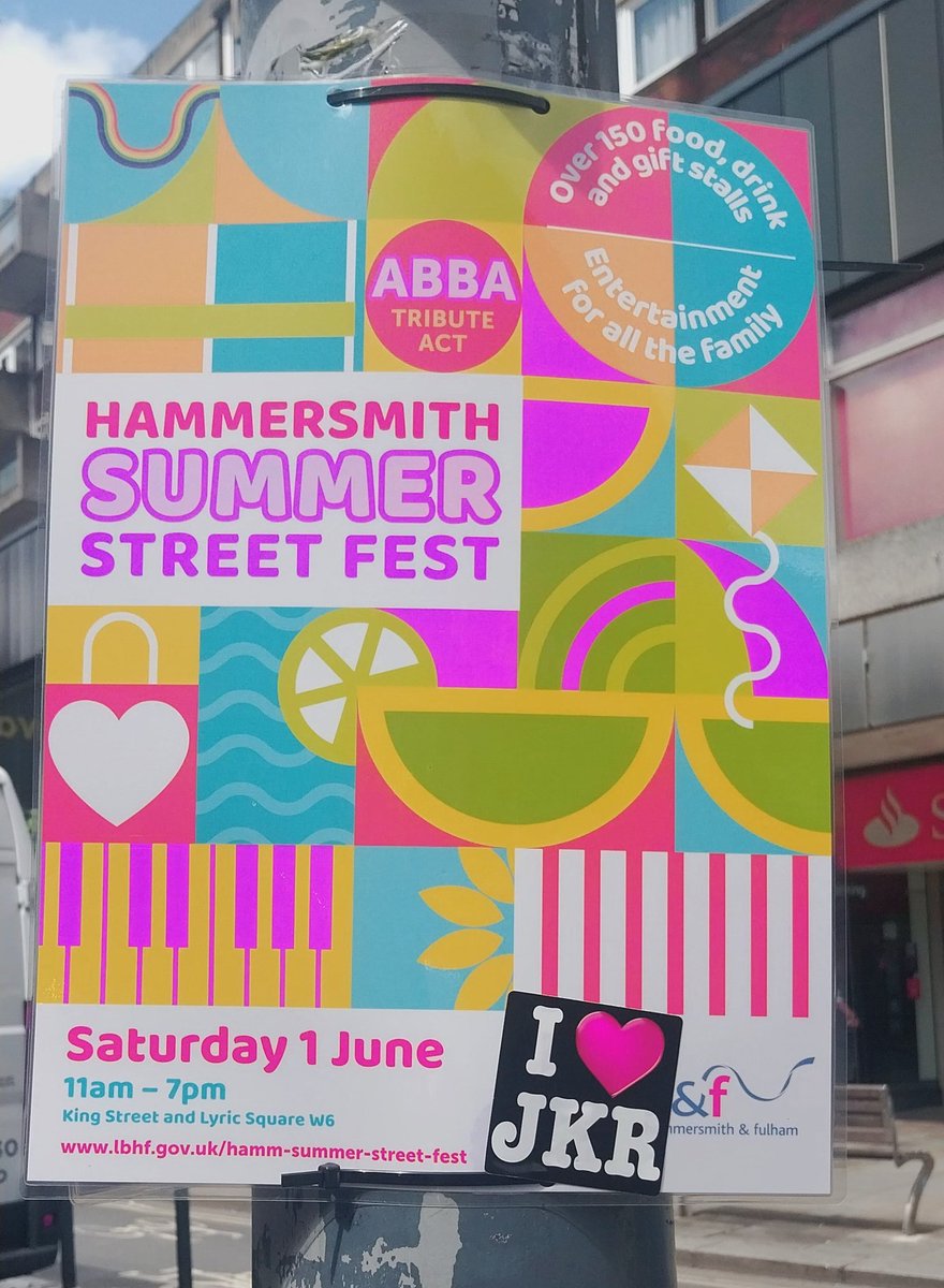 Why is  @PrideInLondon #pride  sponsoring #hammersmithandwestlondon council
 summer #streetfest on June 1st ? 
Across the road @LyricHammer have got rid of the ladies' toilets and still haven't responded to complaints!
What a disgrace!
#stickerwoman