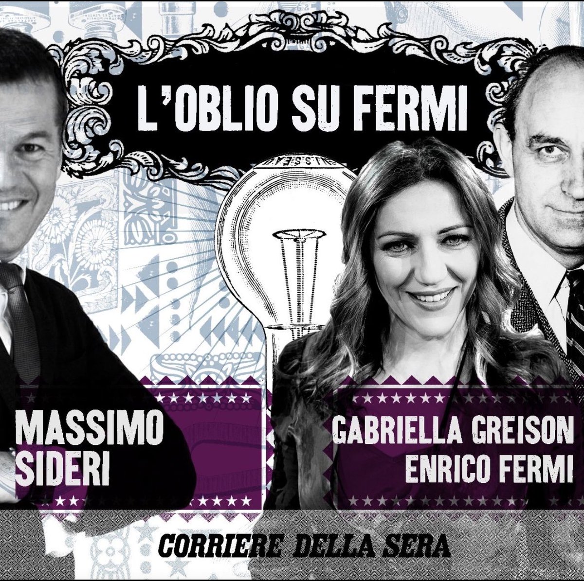 Una sera a Los Alamos hanno fatto un gioco 'chi vuoi essere nel tuo giorno libero?' Leona Woods ha risposto Greta Garbo, Oppenheimer ha risposto Enrico Fermi. 💣 Per altri miei aneddoti sono a GeniInvisibili su @Corriere ...e sul mio sito nuovo post 👉 greisonanatomy.com/2024/05/13/fer…