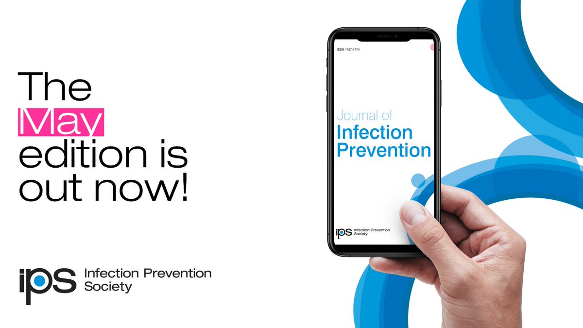 The MAY edition of the Journal of Infection Prevention is out for #IPS Members: ips.uk.net/members/digita… To access, become an #IPS member sign up: ips.uk.net/join-us @SAGEHealthInfo @SAGE_Publishing #InfectionPrevention #IPC #MemberBenefit