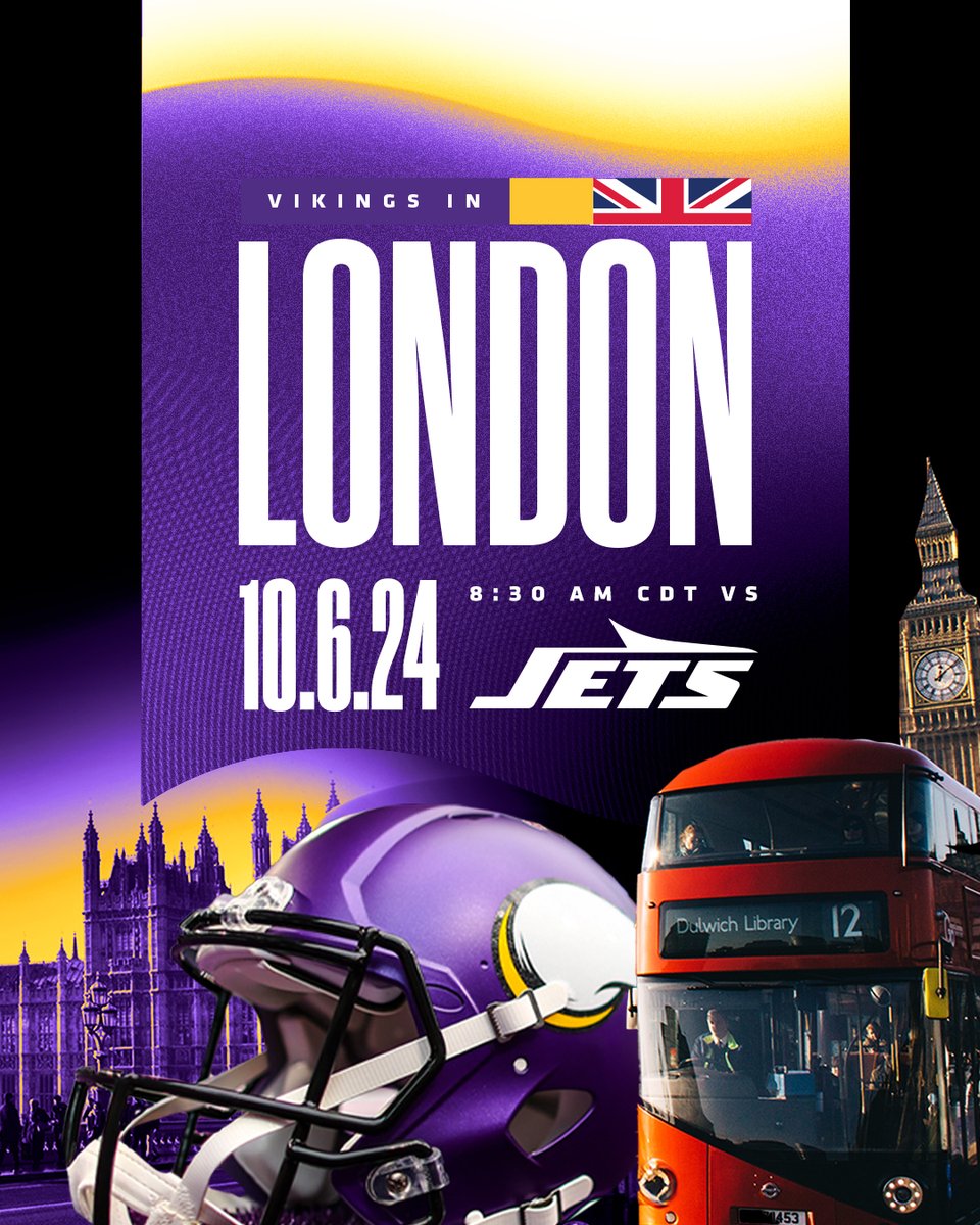 See you October 6, <a href="/UKVikings/">Minnesota Vikings UK</a>! 🇬🇧

📰: mnvkn.gs/4allbDO