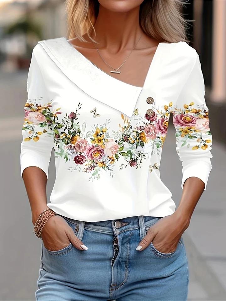 GM X
Mother's Day Gift Idea
Unveil the essence of elegance with our 2024 collection: the White Floral Print Long Sleeve Top. A perfect fusion of fashion and comfort, making it the **ideal gift** for the woman who adores style.   #giftideas2024
BUY NOW 👉 vu.fr/ldAcR