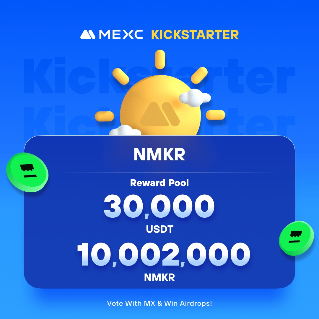 .@nmkr_io, a leading infrastructure provider for Minting and Tokenization, is coming to #MEXCKickstarter 🚀 🗳Vote with $MX to share massive airdrops 📈 $NMKR/USDT Trading: 2024-05-16 14:00 (UTC) Details: mexc.com/support/articl…