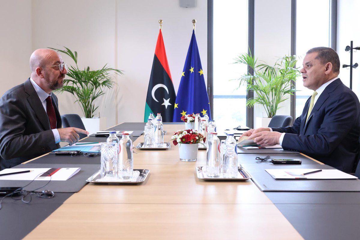 The way towards a united, sovereign and stable 🇱🇾 can only be a political one. @Dabaibahamid The EU supports @UN efforts to work with Libyans towards national elections. Migration & protection is a key area of our partnership where the EU promotes a balanced and comprehensive