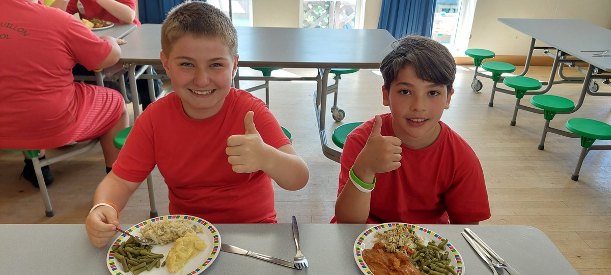 Day 2 of hot lunches. Things are looking good. Getting into routine and lots of full tummies and happy faces. What's not to like? #hotlunches #respectbelievesucceed
