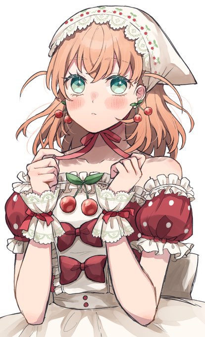 「bow cherry」 illustration images(Latest)