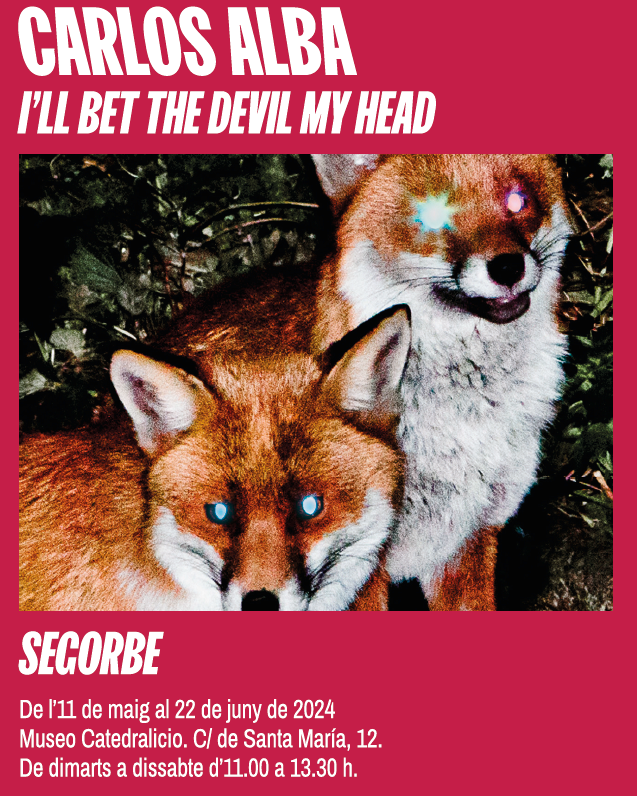 🔴Imaginària 2024. 'I'll bet the devil my head' de #CarlosAlba 📆Fins al 22 de juny. Museu Catedralici de Segorbe. ⏲️De dimarts a dissabte, d'11.00 a 13.30 📷Més informació a bit.ly/3yd8g9B @UJIuniversitat