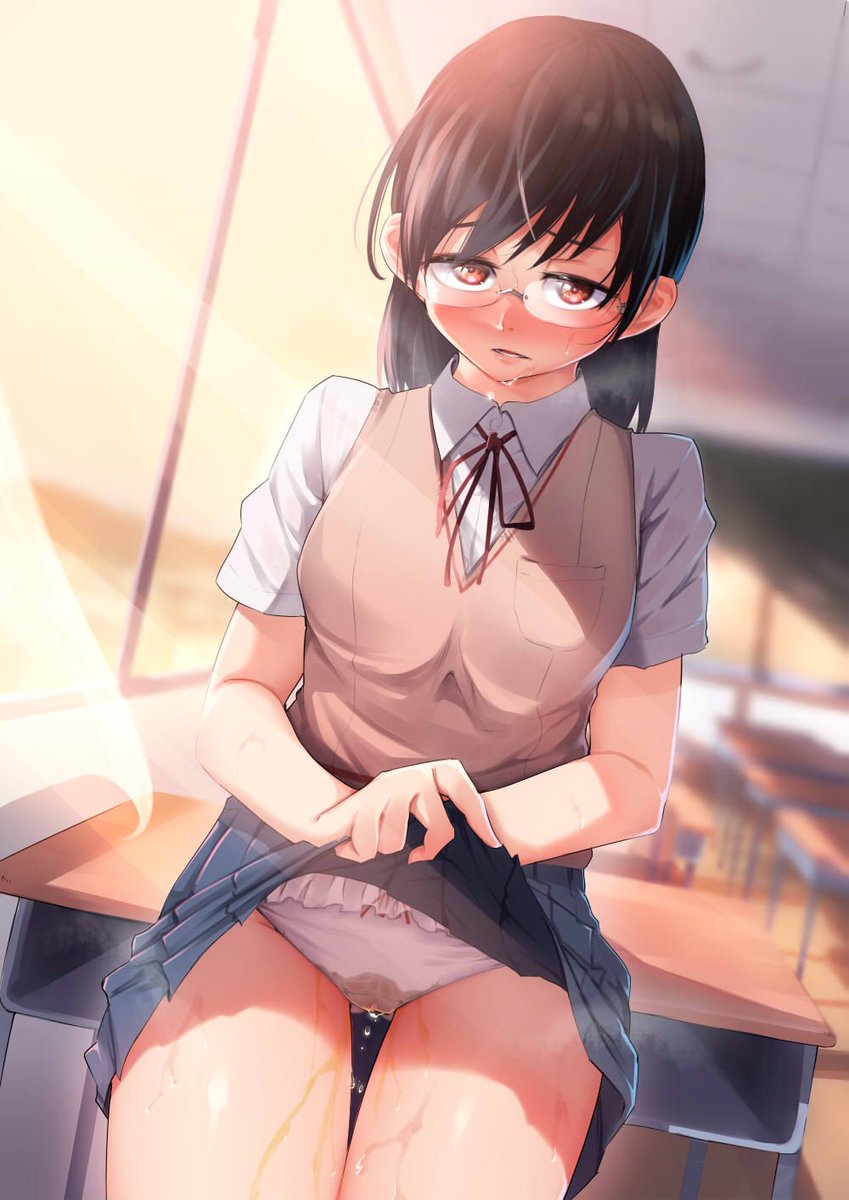 #無言で眼鏡娘をあげる見た人もやる 