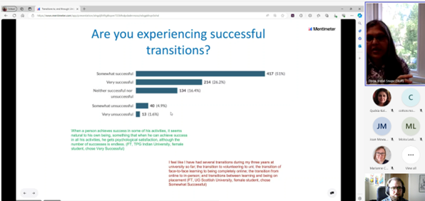 We are currently online with our research seminar, @DivyaSnape is giving an interactive presentation about university student's Multiple and Multi-Dimensional Transitions. You can read more about her research here: discovery.dundee.ac.uk/en/persons/div…