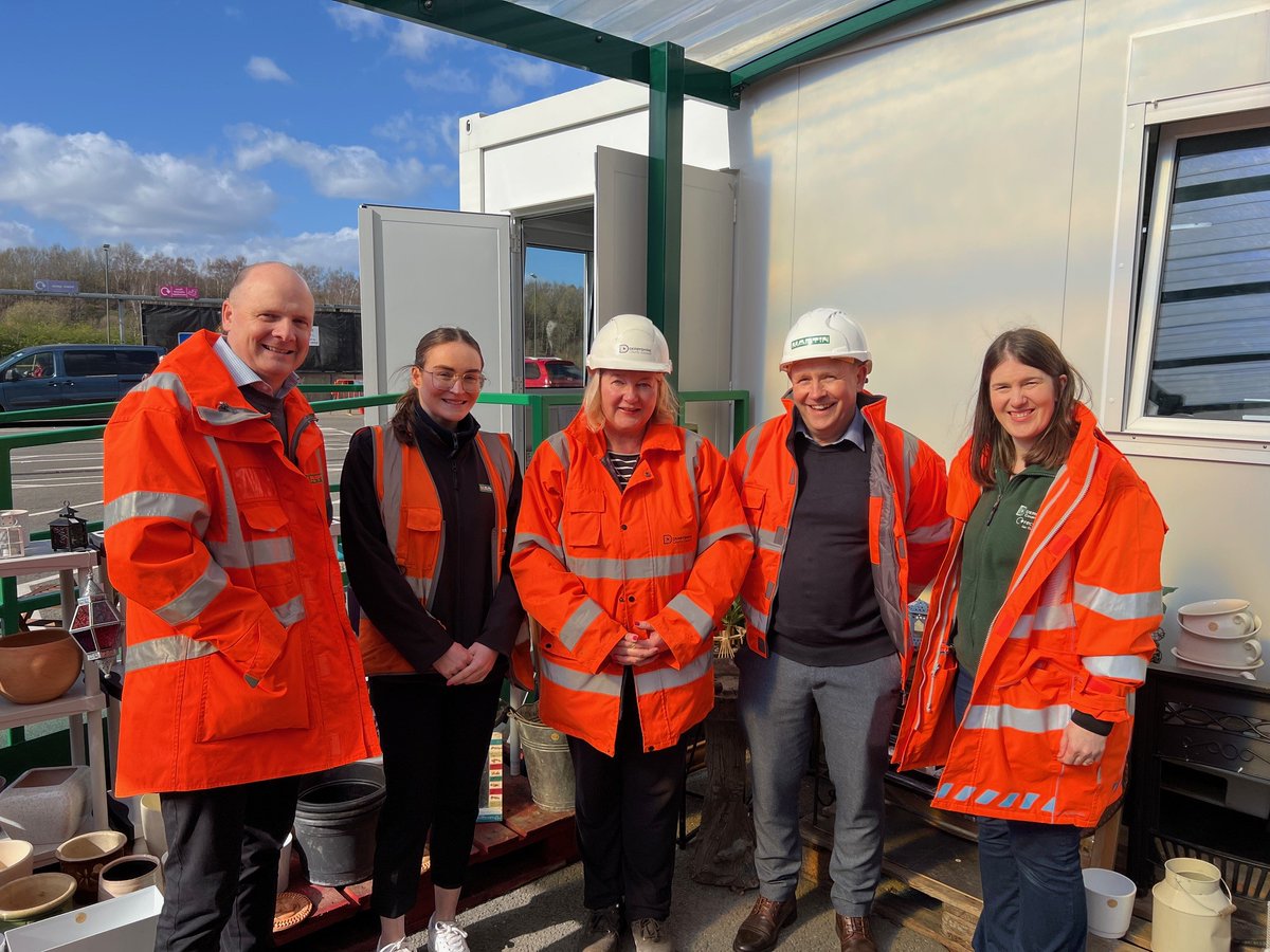 Good luck to staff at HW Martin Waste Ltd nominated for a national award for their work at our household waste recycling centres.  Congratulations on reaching the finals in the Civic Amenity Site of the Year category of the Awards for Excellence in Recycling & Waste Management.