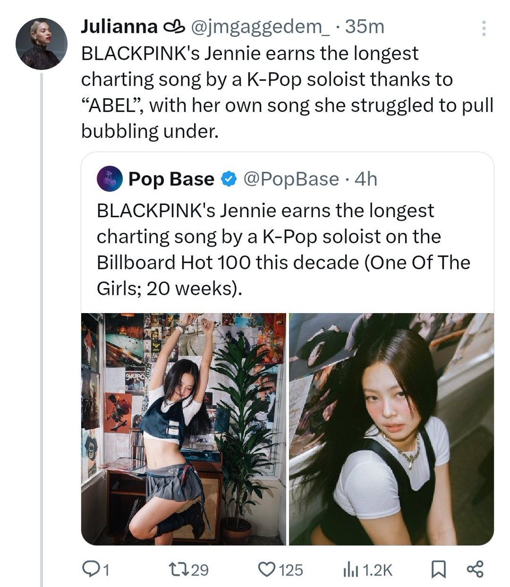 the focus is on jennie so ofc he’ll flop