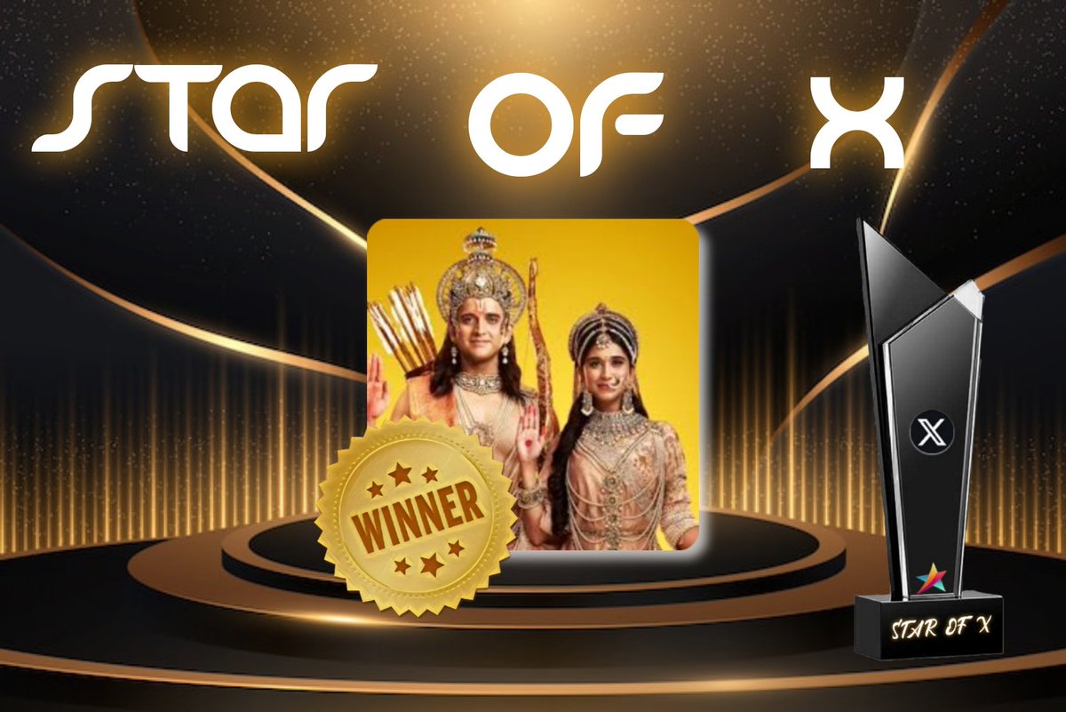 • #StarOfX Awards • Week 19)24
🎗️Favourite Show of the Week ? ° In Mythology 
Award Goes to #ShrimadRamayan !! 💌
Like/Rt & Follow
Hts ~ #Sonytv #Sujayreu #Prachibansal #Ramayan #Starswithprince 🗞️