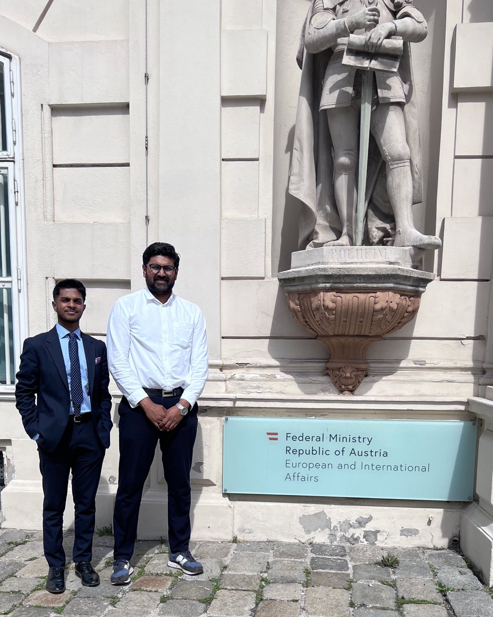 IDCTE_org's tweet photo. Last week IDCTE attended several meetings in Vienna 🇦🇹 with MP @steffi_krisper and MP and Spokesperson for Foreign Affairs Committee of Austrian Parliament @PetraBayr, ,Foreign Policy Advisors and with the Austrian MFA advocating for accountability and justice for Tamil Genocide.

We also continued to emphasise the ongoing protest by the families of the disappeared and Sri Lankan state’s failure to punish perpetrators through domestic mechanisms including the need for an International independent body to investigate Genocide, War Crimes and Other Crimes against humanity.