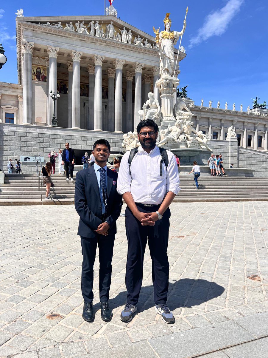 Last week IDCTE attended several meetings in Vienna 🇦🇹 with MP @steffi_krisper and MP and Spokesperson for Foreign Affairs Committee of Austrian Parliament @PetraBayr, ,Foreign Policy Advisors and with the Austrian MFA advocating for accountability and justice for Tamil Genocide.