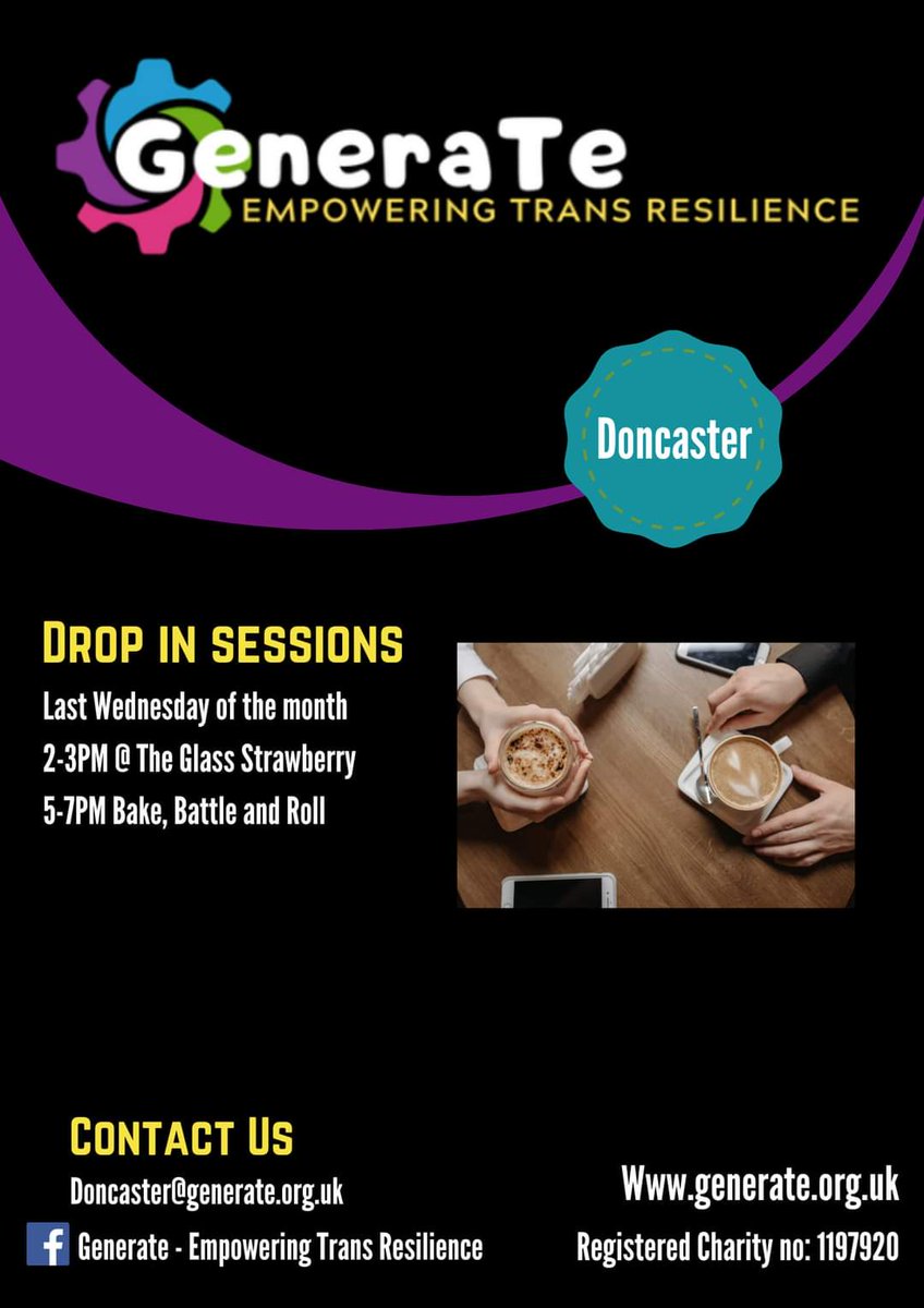 Started by our friends in York, Generate is now coming to Doncaster.