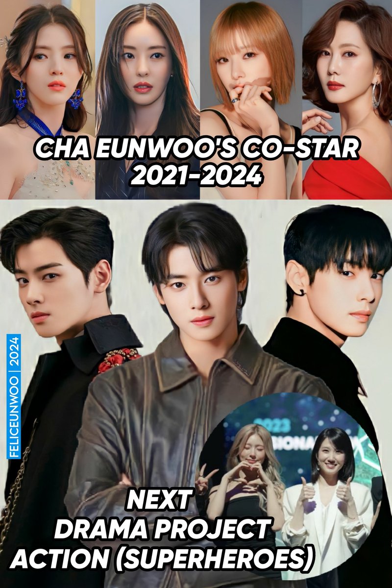 Yes, every year Cha Eunwoo always gives lots of hints about his new drama projects, it's really funny many kdrama fans always mention his name just for hate content 👀🤣

#HANSOHEE #LeeDaHee #ParkGyuYoung #KimNamjoo #MIYEON #ParkEunBin #Costar #Spoiler2024 #차은우 #ASTRO #GIDLE