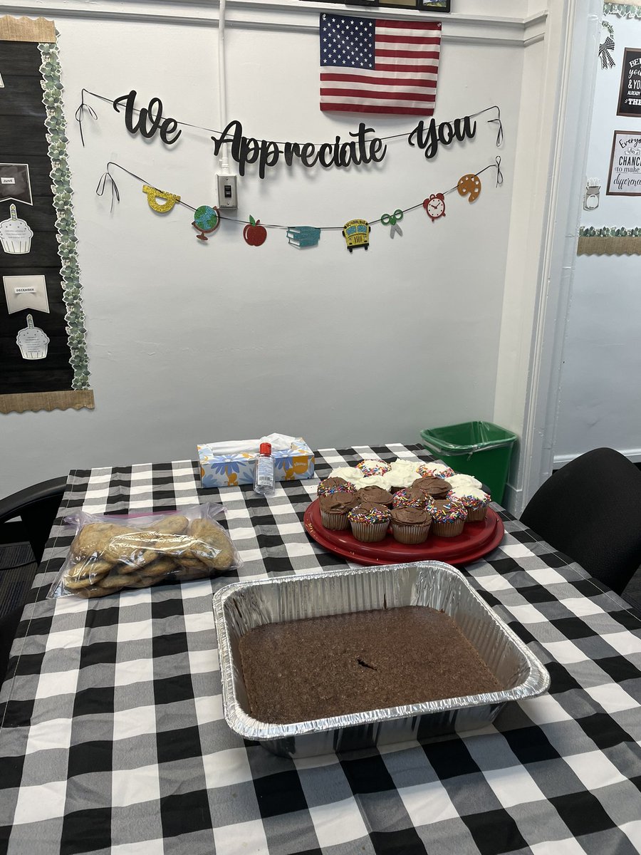 Continuing the celebration and appreciation during Special Education Week! Some sweet treats for this rainy day! #specialeducation #teacherappreciation #theregional #boropride