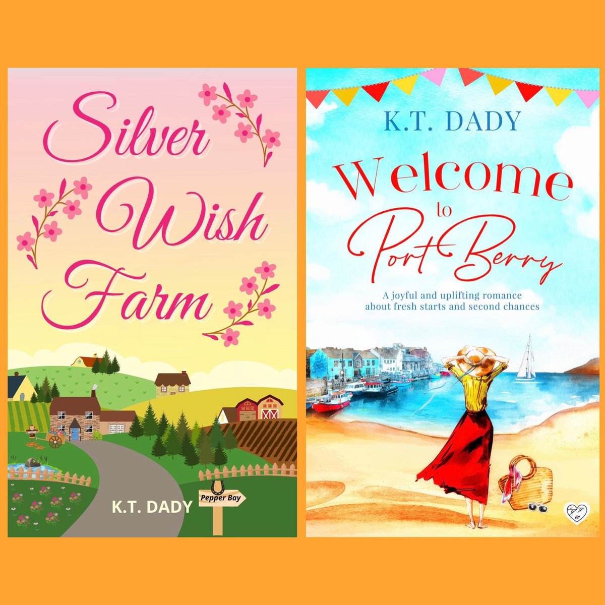 📚My small-town romance books out this month, taking you to the Isle of Wight & Cornwall. Thank you so much to everyone who has downloaded the stories so far. I truly appreciate you.🥰

mybook.to/SilverWishFarm 

mybook.to/PortBerrybook1