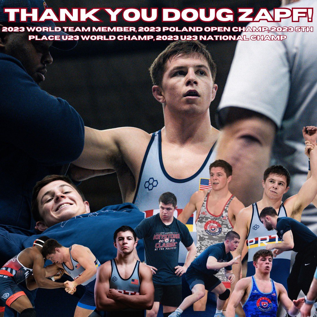 Doug - You are the first athlete to train in the PRTC Developmental program, continue through the U20/U23 level, and become a professional Senior Athlete. Your journey has been inspiring and we’re thankful you chose the PRTC for your path.

1/2
