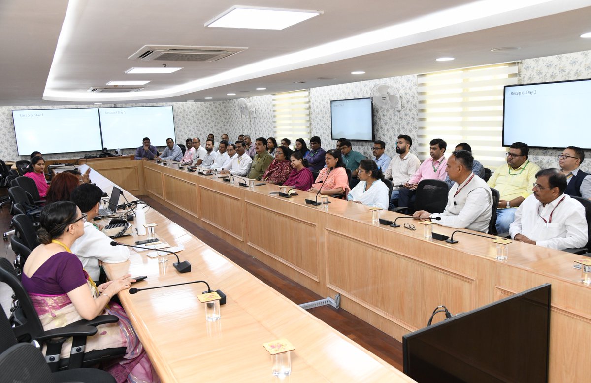 As a run-up activity to lnternational Yoga Day 2024, the Department of Legal Affairs has organised a three-day long 'Heartfulness Workshop' for its officials in association with @heartfulness Institute - an organisation devoted to promoting Yoga as a way of life. The theme of the