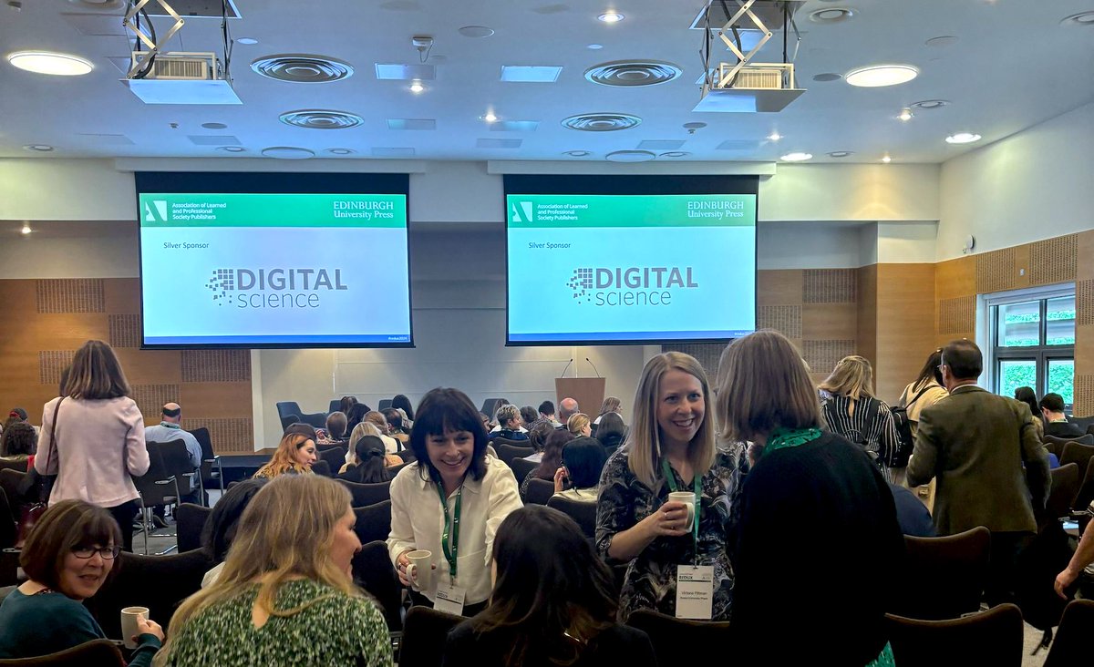 Such a great atmosphere at the @alpsp University Press Redux conference! #redux2024 🤩🙌 We're at @EdinburghUni, UK from 15-16 May - @digitalsci is proudly sponsoring & we're discussing our flagship solutions for #publishers & #UniversityPresses. We hope to see you here!