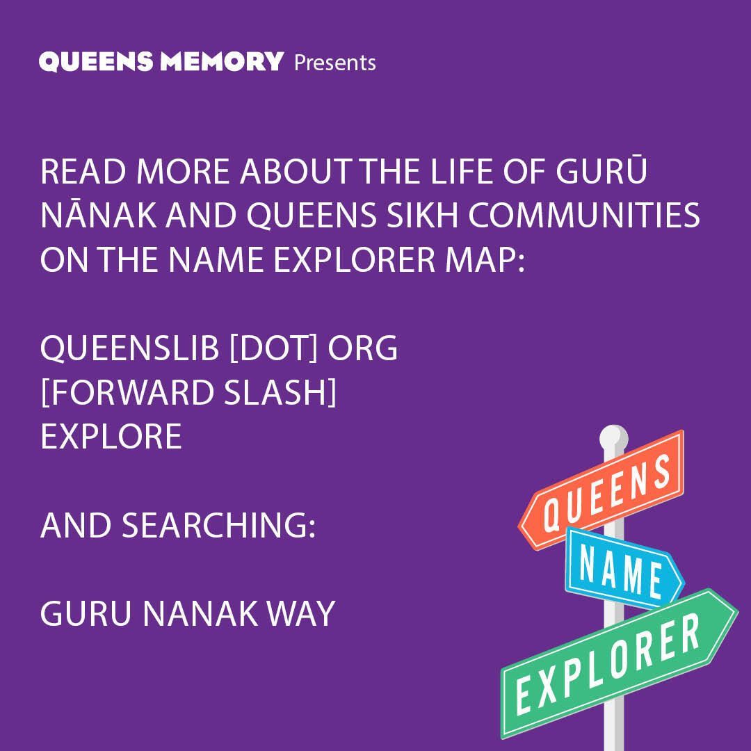 In celebration of #AANHPIHeritageMonth, we are spotlighting Gurū Nānak Way in #RichmondHill. Gurū Nānak (1469-1539), born in Punjab, India, was a spiritual leader, the founder of Sikhism & the first of 10 Sikh gurus: buff.ly/4buZty8 📷 by Naeisha Rose/ @QueensChronicle