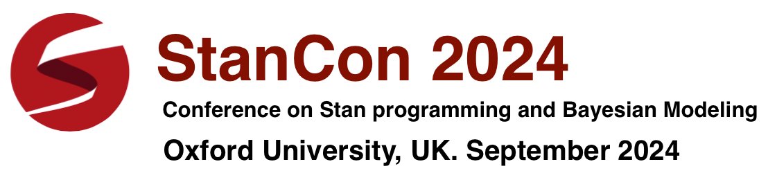 StanCon '24 is still happening this September. Great keynotes are set, and we've been reviewing great talk and tutorial submissions. This will be a very practical, applied event. With Bayesian sharks. mc-stan.org/events/stancon…