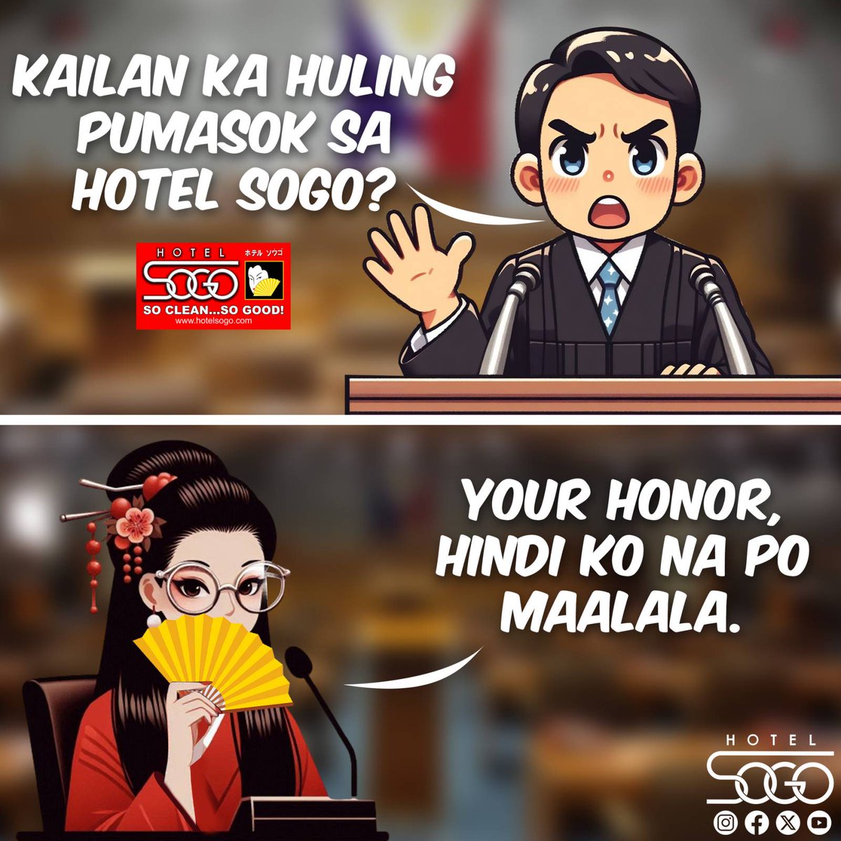 Hindi mo na maalala? Mukhang panahon na para bumisita ulit! 😂 

#HotelSogo
#HereAtHotelSogo
#SoCleanSoGood
#DahilMahalKitaGustoKoSaSogoKa