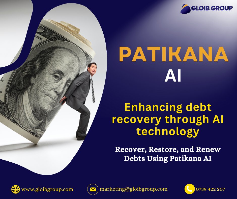 Is debt collection a drag?

Patikana AI uses AI smarts to supercharge recoveries and get you paid faster. Stop chasing payments & start collecting with ease.
#debtrecovery #AI #PatikanaAI #fintech #financialtechnology #collections #efficiency #automation #increasedrevenue