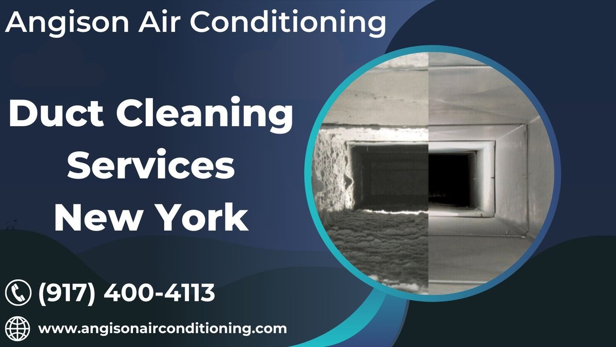 Duct Cleaning Services in Long Island City | HVAC Duct Cleaning Repair New York.
Call us Today: (917) 400-4113 or visit: angisonairconditioning.com
#HVAC, #HVACR, #HVAClife, #HVAClove,
#AirConditioning, #HeatingandCooling,