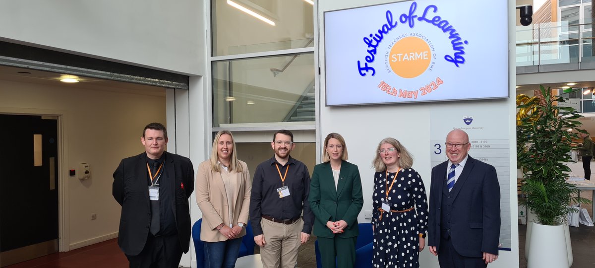 Education Secretary @JennyGilruth joined @TeachersofRME at the #STARME24 Festival of Learning. Ms Gilruth highlighted the importance of religious and moral education in the curriculum and the vital role played by subject specialists.