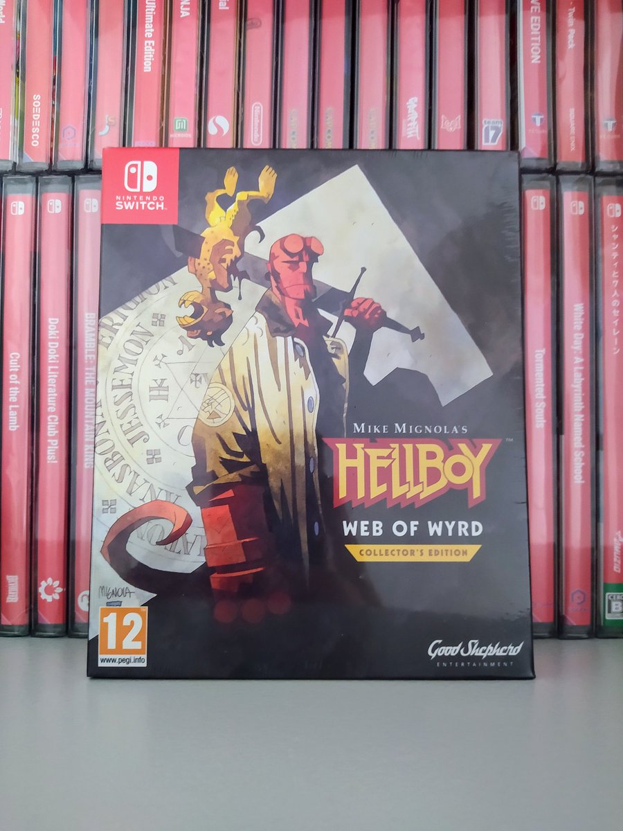 Charlss37's tweet image. #UpstreamArcade
#HellboyWebofwyrd 👊💥
#Nintendoswitch 🎮 #Nintendo 🍄