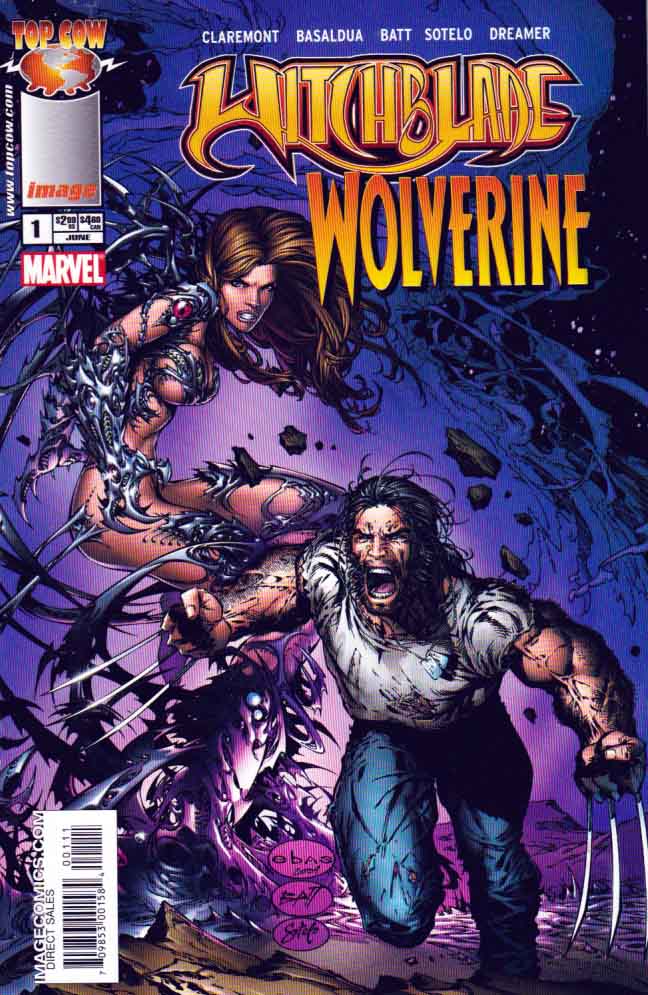 #Witchblade #Wolverine #1 One Shot (2004) #EricBasaldua #ChrisClaremont #EricBasaldua Wolverine and Witchblade-wielder Sara Pezzini are getting married... rarecomicbooks.fashionablewebs.com/Witchblade%20W… #TopCow #RareComicBooks #KeyComicBooks #MarvelComics #MCU  #KeyIssue #WitchbladeWolverineCrossover