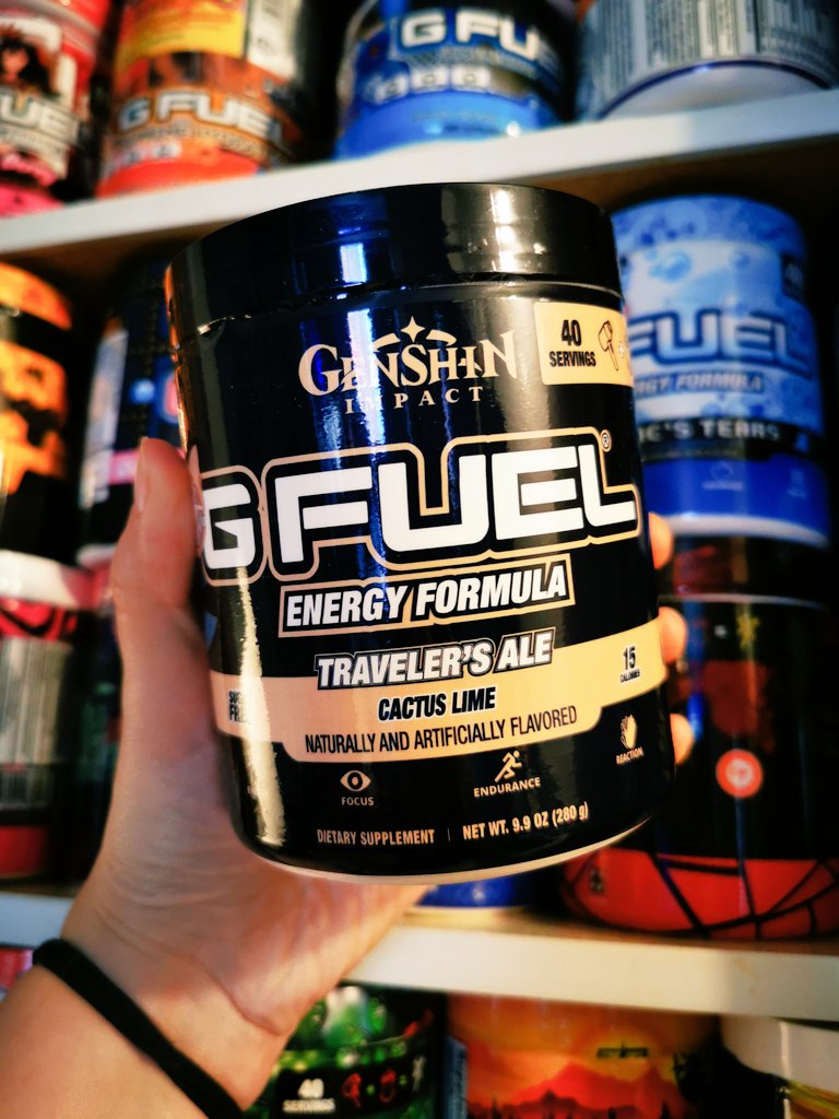 #GFUEL Flavor of the day. Cactus lime!! 🌵❤️