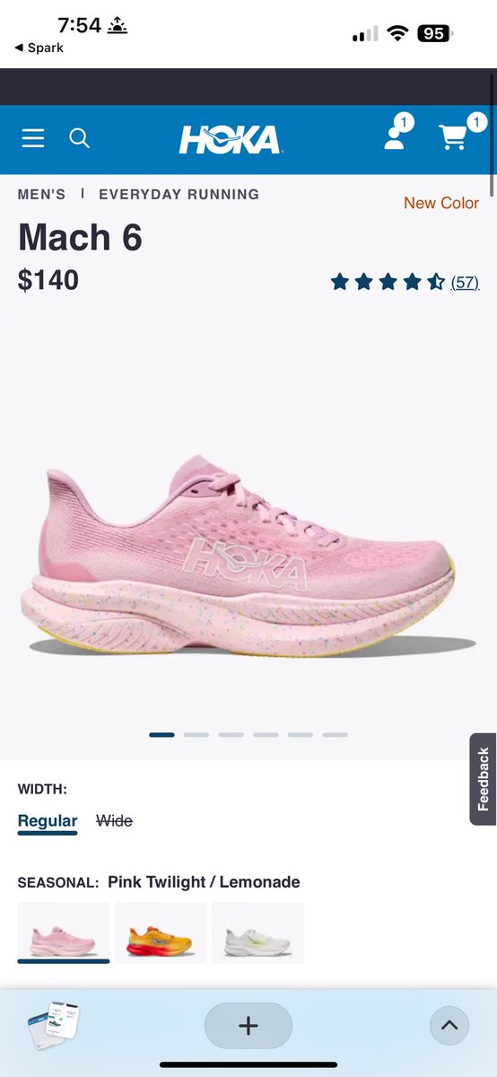 .@hoka can you get me these in a custom ‘wide’ size?