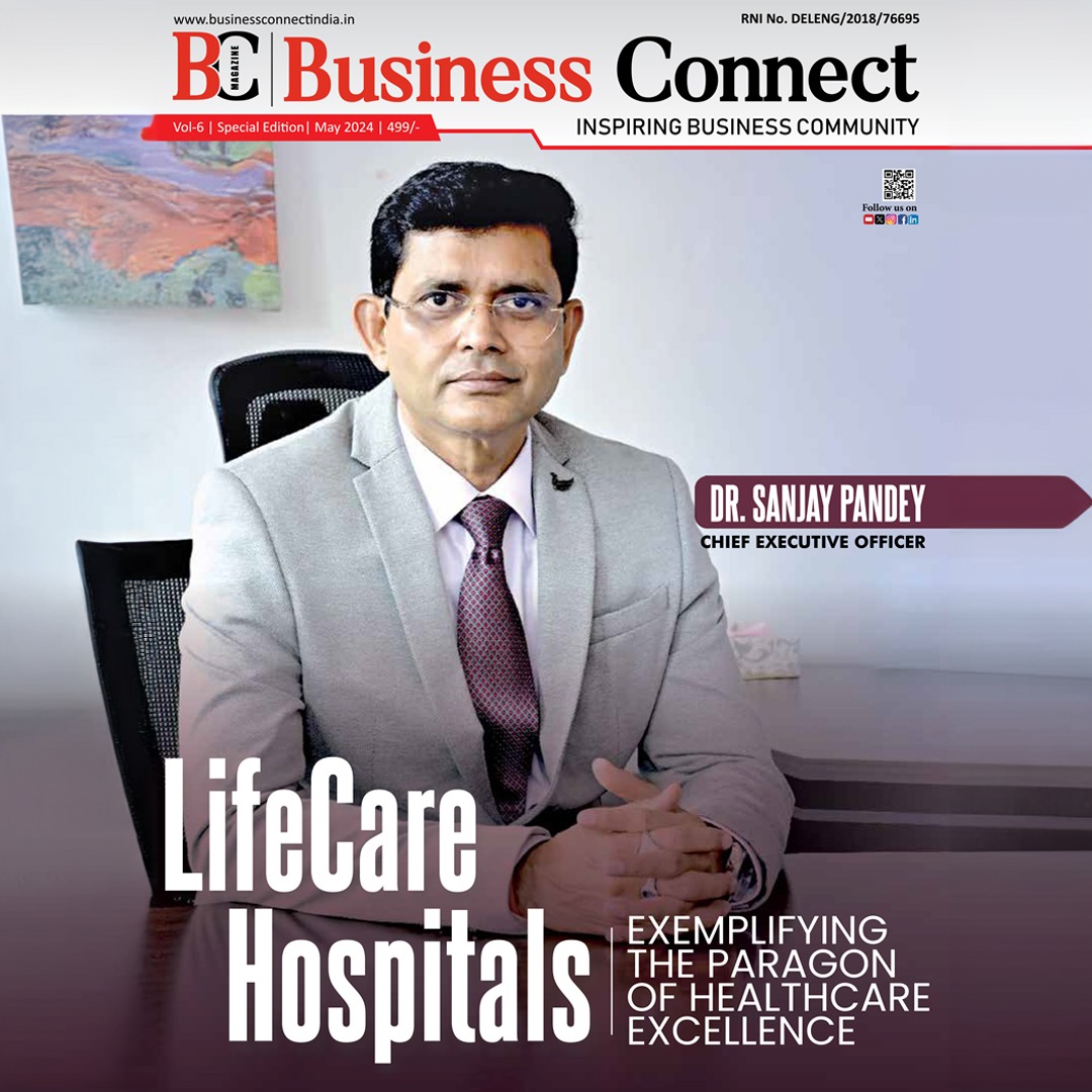 We are immensely proud to showcase our CEO, Dr. Sanjay Pandey, gracing the cover page of @BusinessConne16 His strategic vision and unwavering commitment have been instrumental in advancing #LifeCareHospitals as a leader in healthcare innovation.