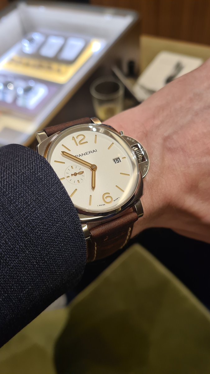We had a fantastic time at Panerai last night. Their watches are a lot more wearable than you'd think, and their High Horology stuff is amazing. The London boutique team was great fun also! We went for pints afterwards too...