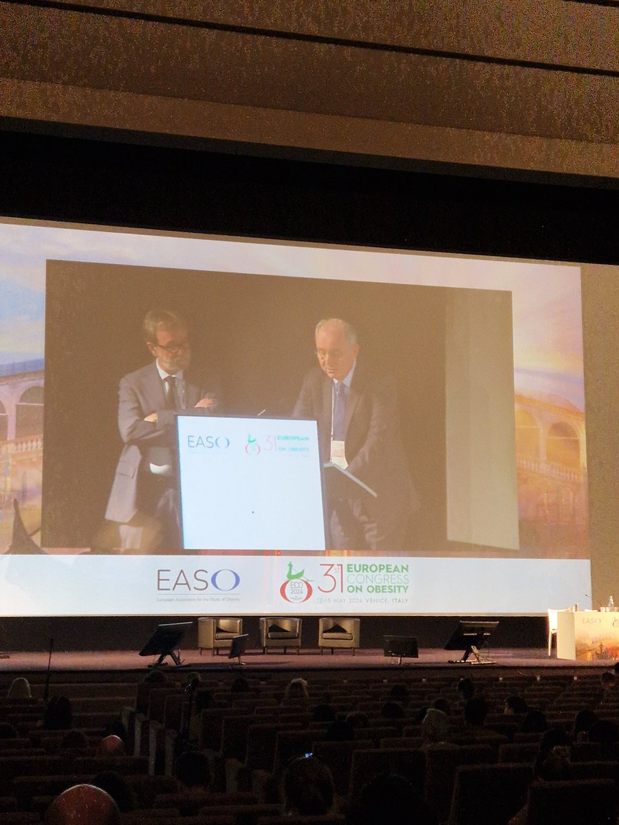 Lovely words from @DrVolkanYumuk at the closing ceremony now at #ECO2024 Thanking the fantastic outgoing @easo president Jason Halfod @EasoPresident