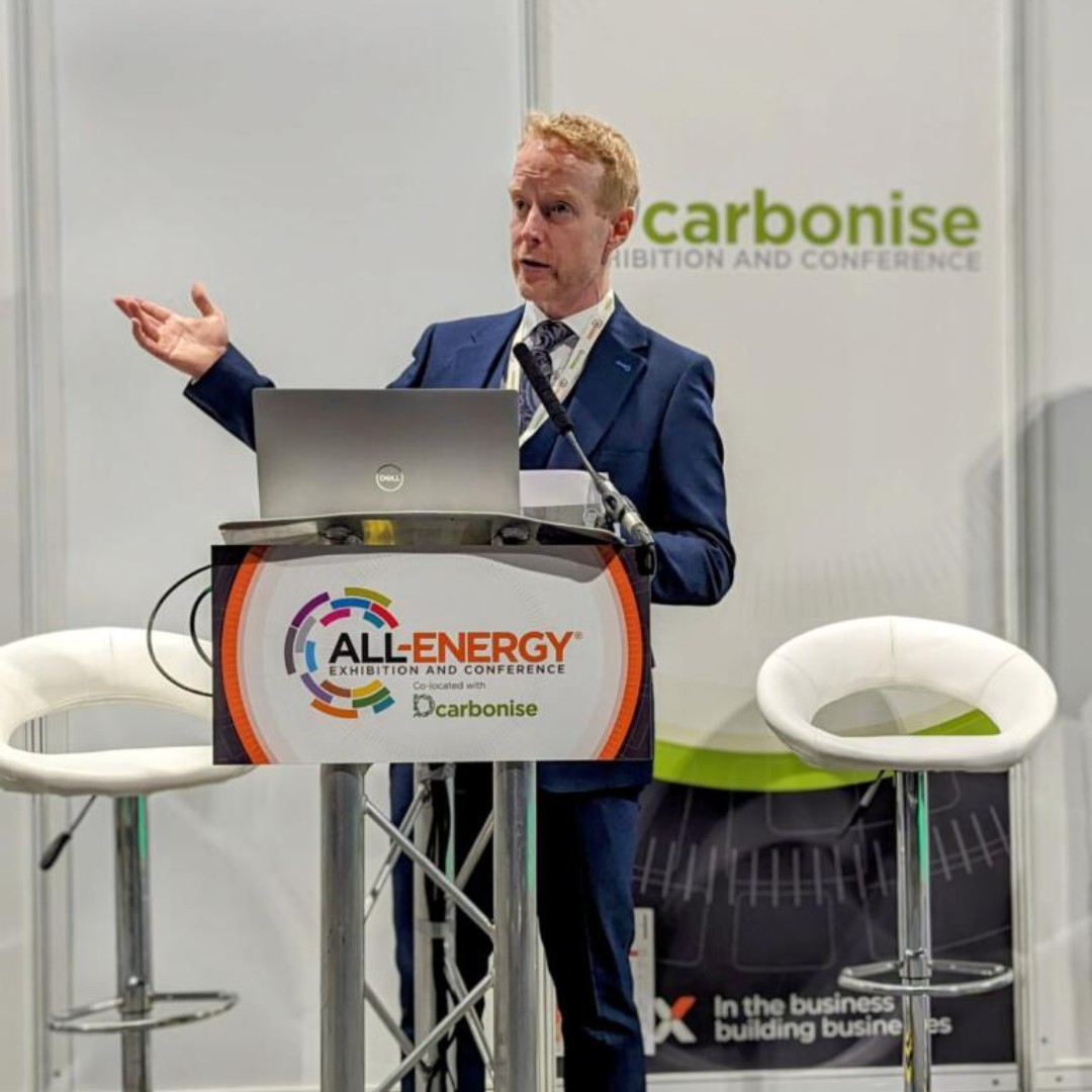 'The sector will require extensive quantities of material to transition to net zero. By applying circular principles to these material supply chains we can create #decarbonisation pathways that contribute to a more sustainable energy development.' Kenny Taylor at #AllEnergy24