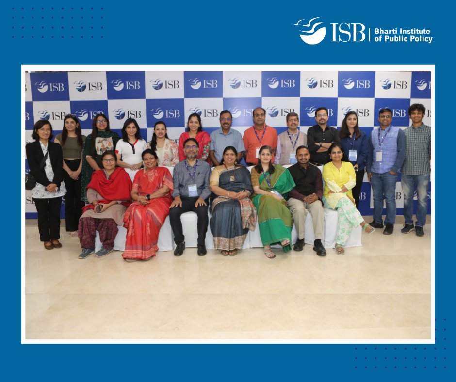 Bridging the gap! @BIPP_ISB workshop on 'Institutional Challenges in Social Development' 14-15 May brought together educators, policymakers & community leaders. A multi-stakeholder approach & innovative format fostered collaboration & bright ideas! More: tinyurl.com/zv4my8vh.