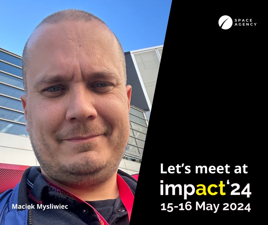 🚀 Hello from @ImpactCEE in Poznań!
Interested in space technologies and how we communicate them? Let’s meet!

#space #communications #marketing #publicrelations #impact #impact2024 @spaceagencybiz
