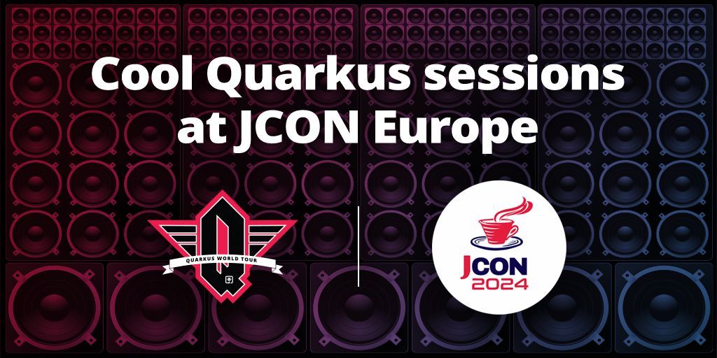 Attending JCON Europe in Cologne? Don't miss these cool Quarkus Sessions on Thursday. buff.ly/3ygntGV #quarkusworldtour