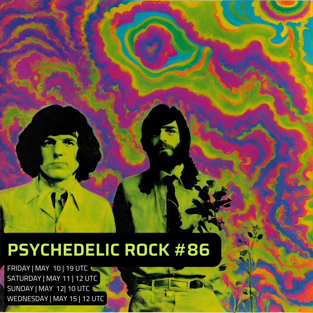 🌟 Don't miss out on the ultimate psychedelic experience! Join us for an unforgettable journey through the music of the 60s and 70s, where every note is a portal to a different world. Tune in and let the magic unfold! #PsychedelicJourney #MusicLovers