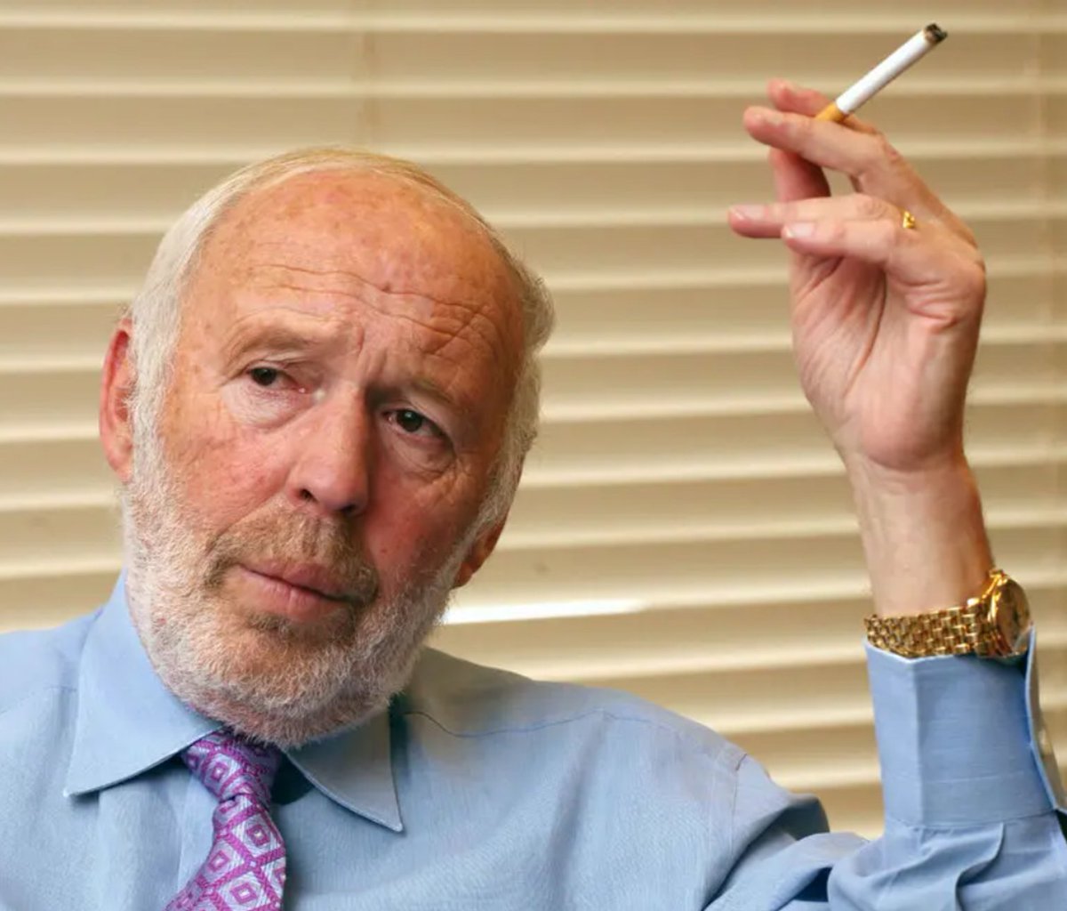 This is Jim Simons.

The maths teacher who cracked Wall Street.

He outperformed Warren Buffett for the last 36 years.

Here's the unheard story of the world’s smartest (and craziest) billionaire: