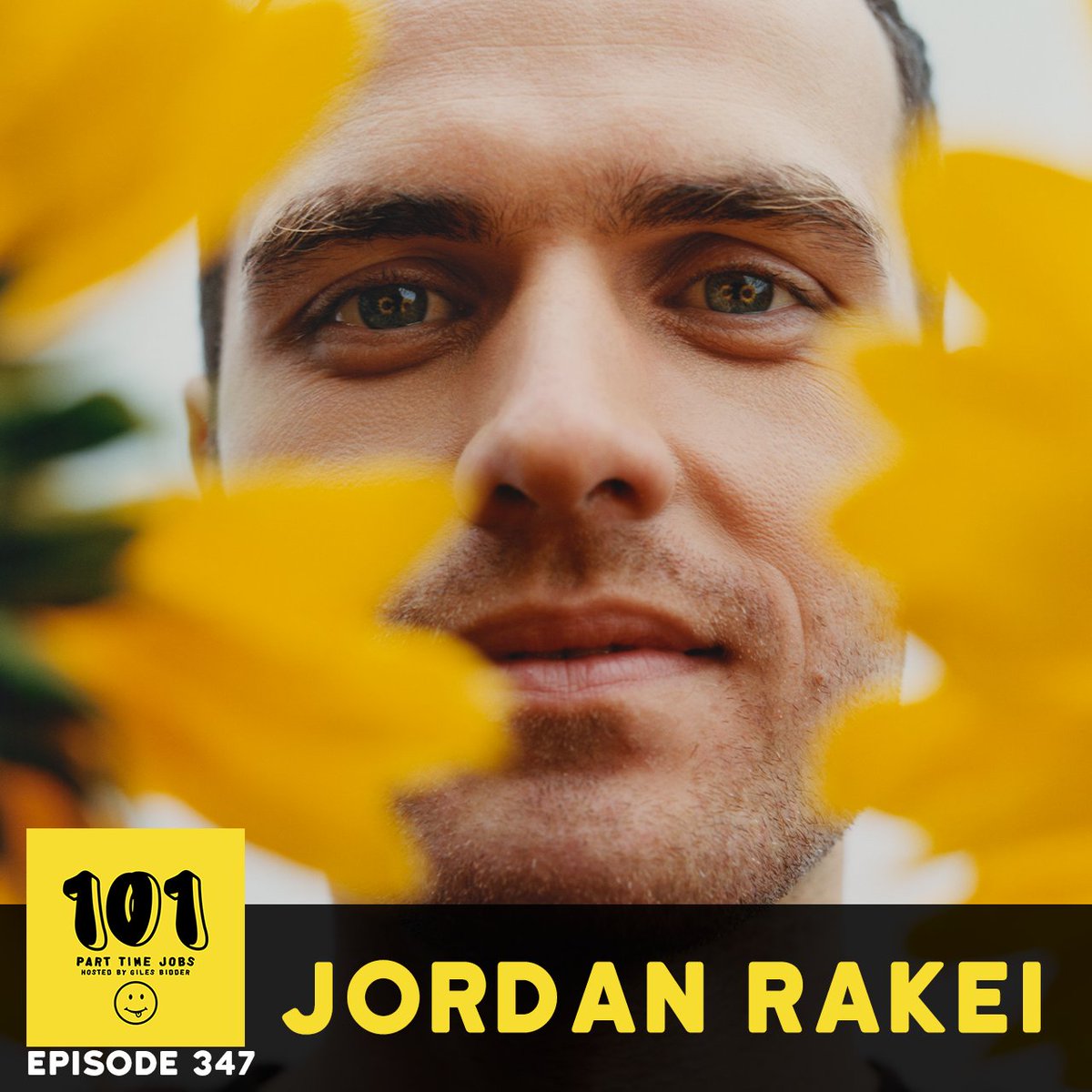 The excellent @jordanrakei knew nobody in London when he moved from Australia. Hear this episode about how Jordan saved money from stacking shelves to build a career in music, and how he finds stability in a chaotic world Hear the full episode at 101parttimejobs.com 👌