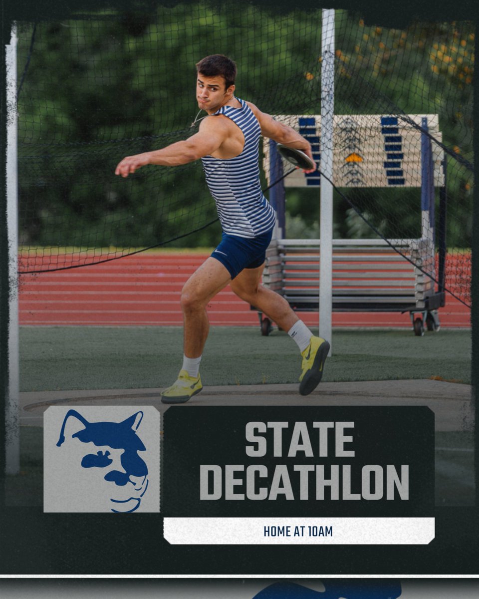 Griffin Frankfather competes in the State Decathlon today at home starting at 10AM. Good luck Griffin!