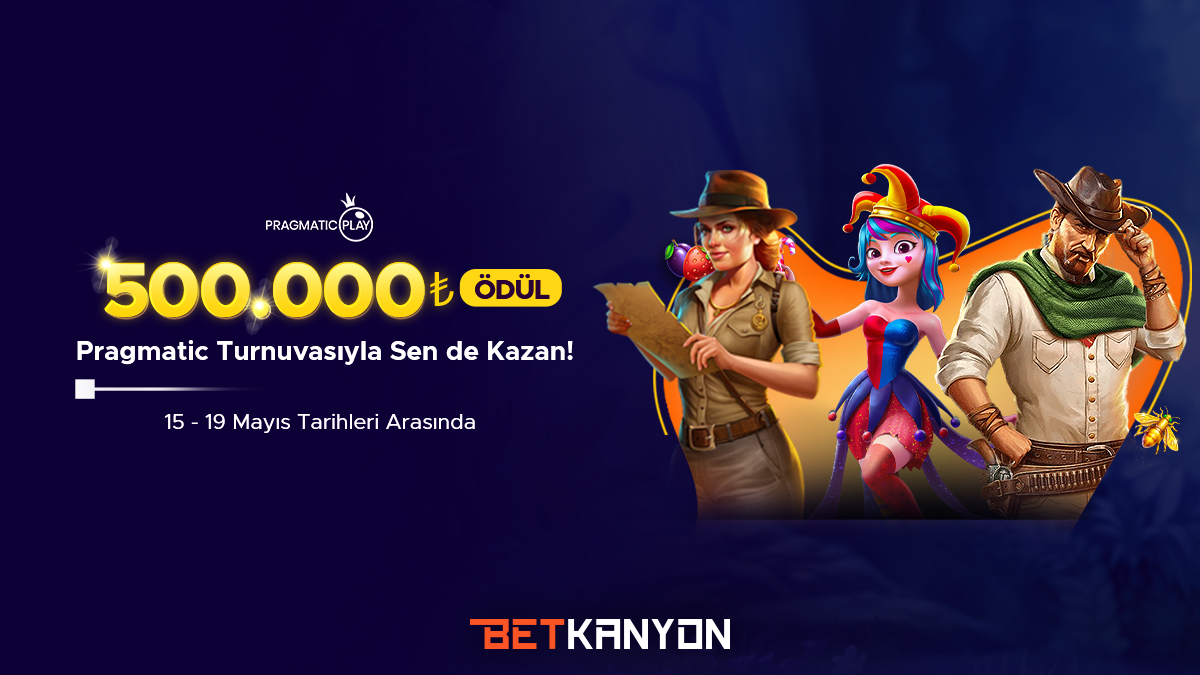 Türkiye'nin En Büyük Pragmatic Play Turnuvası #Betkanyon'da sizlerle!🎰

15 - 19 Mayıs tarihlerinde 500.000₺ ödüllü bu harika turnuvaya hemen katıl ödülleri topla!🤑💰

bio2.in/BKTwitterGiris

#casino #slot #pragmatic #bahis #ödül #turnuva #betkanyon