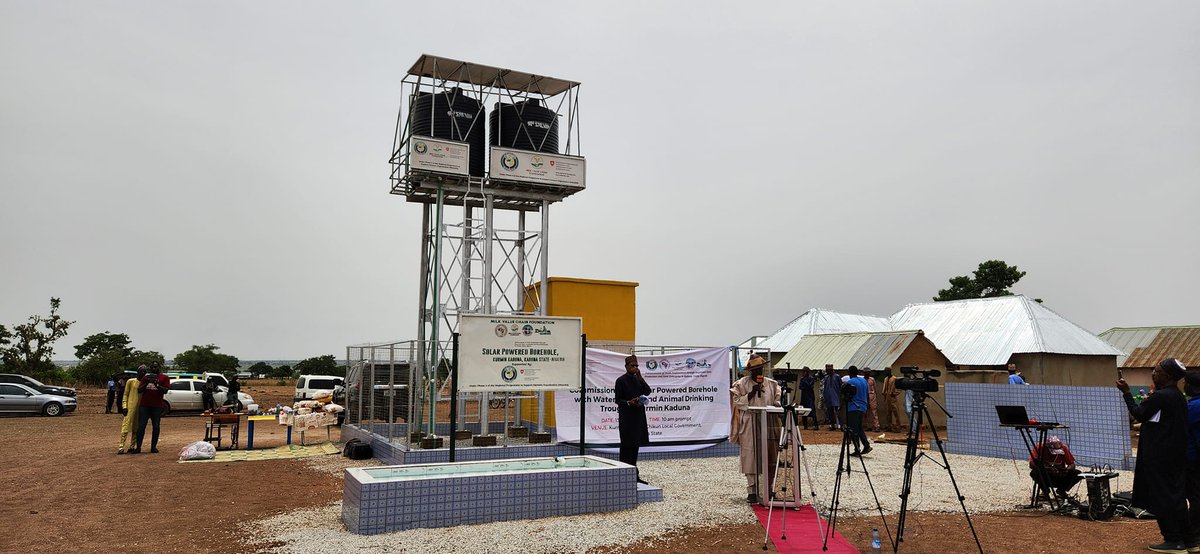 A Significant Step Towards Youth Employability in Nigeria: ECOWAS Inaugurates a Drilling Project for The Luumo Kosam Dairy Cooperative in Chukun, Kaduna, Nigeria...ecowas.int/a-significant-…
