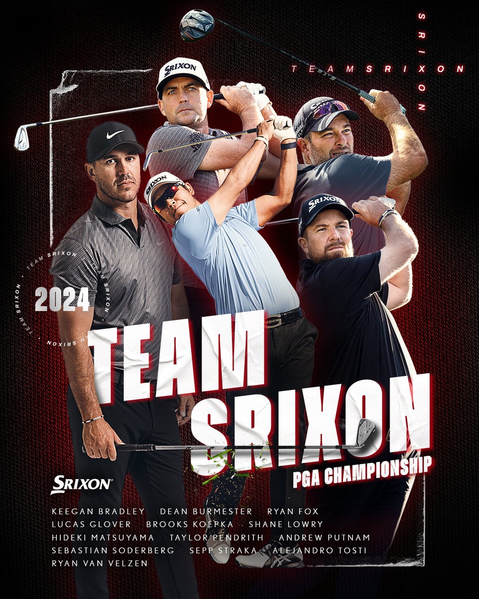 #TeamSrixon is ready to run it back 🔄 #PGAChampionship