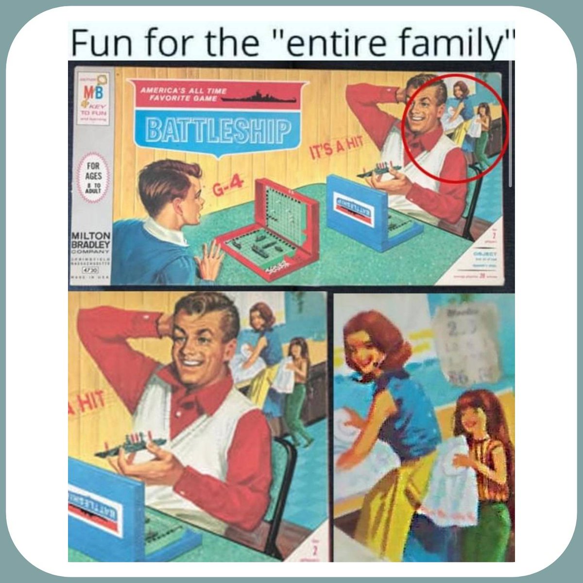 Uh huh the 'entire family' indeed.